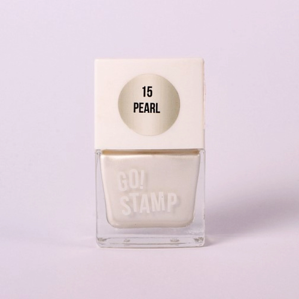 Go! Stamp, Лак 15 Pearl 11ml